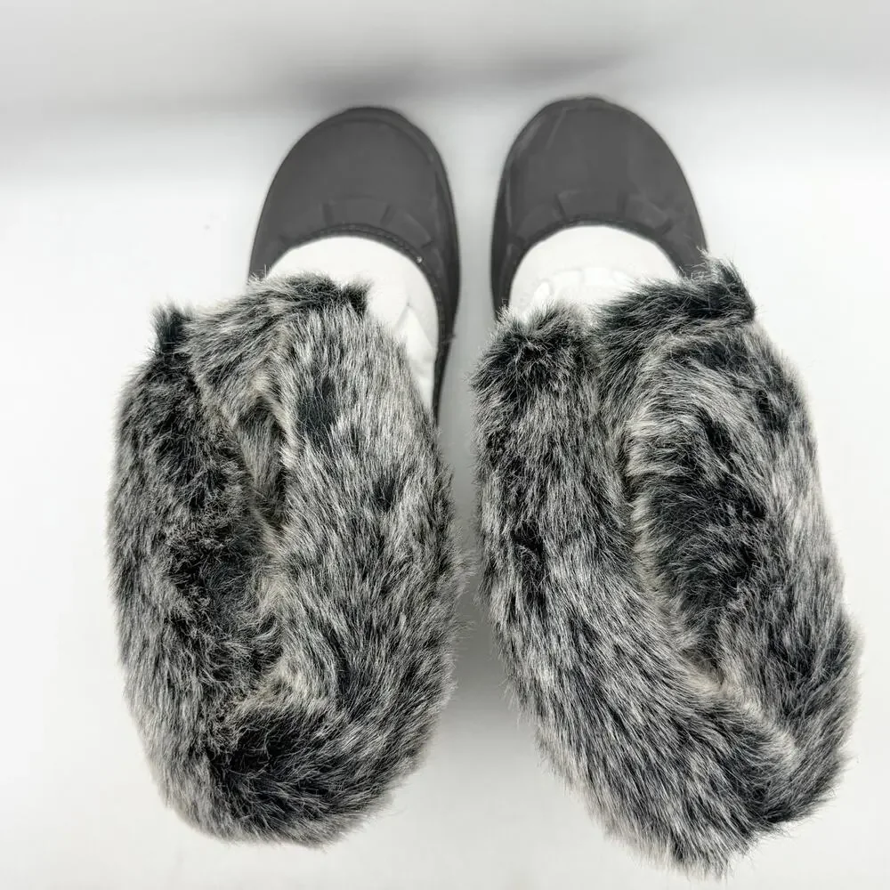 Kamik Womens Momentum L2 Winter Boots Size 10 White Waterproof Insulated EUC
